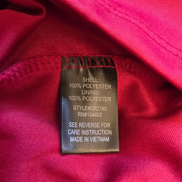 NWT Mine S Red Swiss Dot Tulle Maxi Dress Smocked Flutter Sleeve Cottagecore - Picture 13 of 14